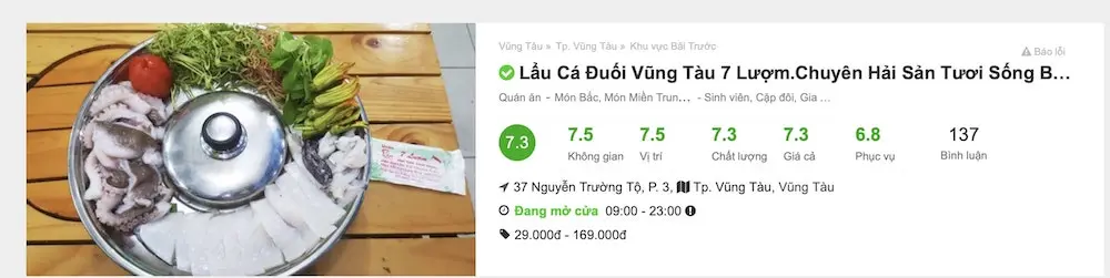 Qu&aacute;n ăn hải sản 7 Lượm kh&ocirc;ng gian si&ecirc;u to khổng lồ ngay trung t&acirc;m Vũng T&agrave;u 12