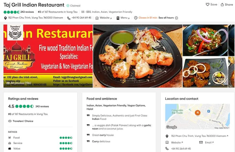 Taj Grill Indian Restaurant &ndash; Nh&agrave; h&agrave;ng Ấn Độ được mệnh danh ngon nhất Việt Nam c&oacute; g&igrave; hot 10
