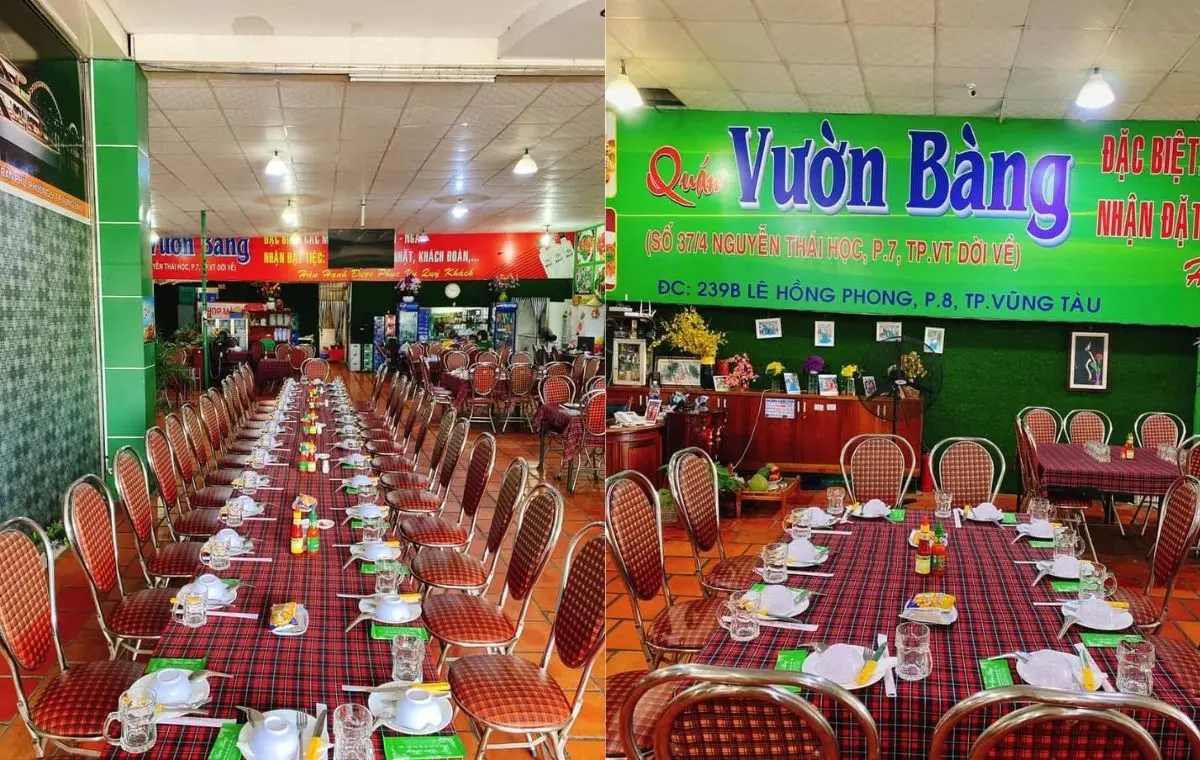 Vườn B&agrave;ng Restaurant Vũng T&agrave;u &ndash; Điểm dừng ch&acirc;n l&yacute; tưởng cho gia đ&igrave;nh bạn 2