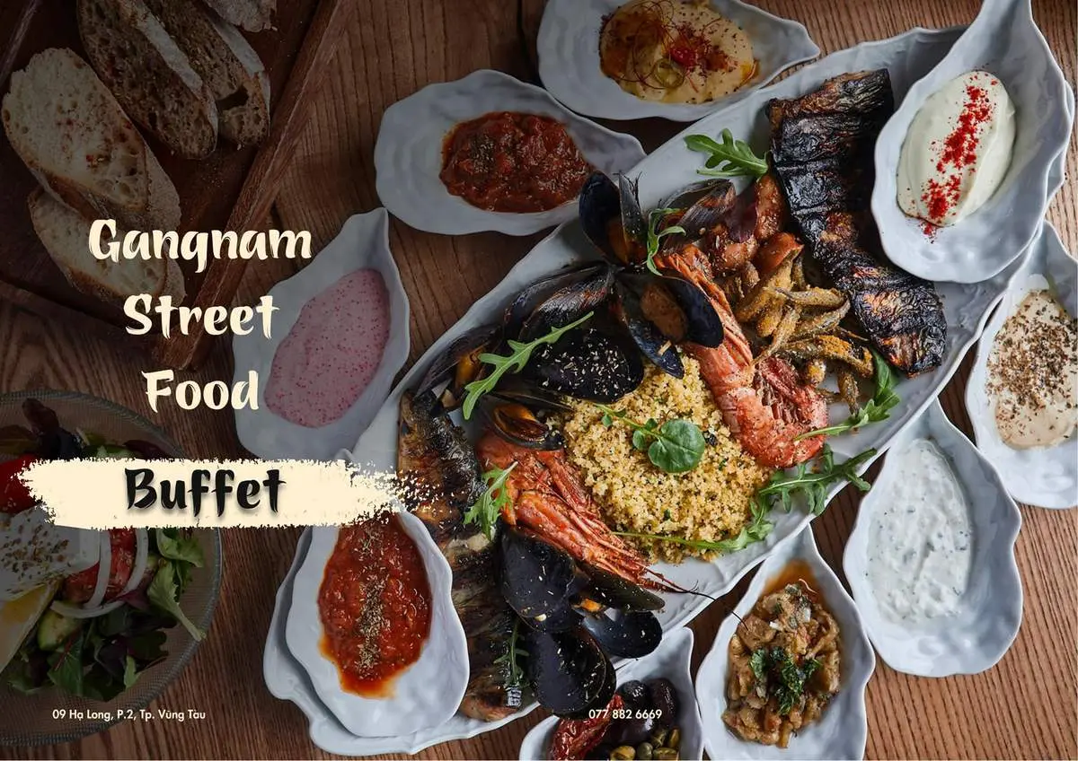 Gangnam Street Food Vũng Tàu - Nơi thưởng thức ẩm thực bình dân Hàn Quốc