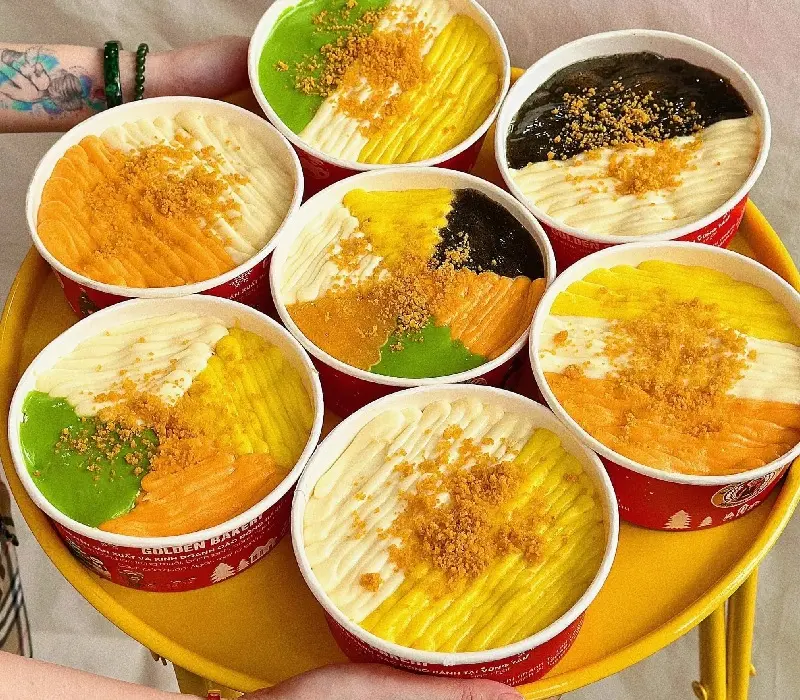 Lưu nhanh 10+ tiệm bánh bông lan trứng muối Vũng Tàu hấp dẫn