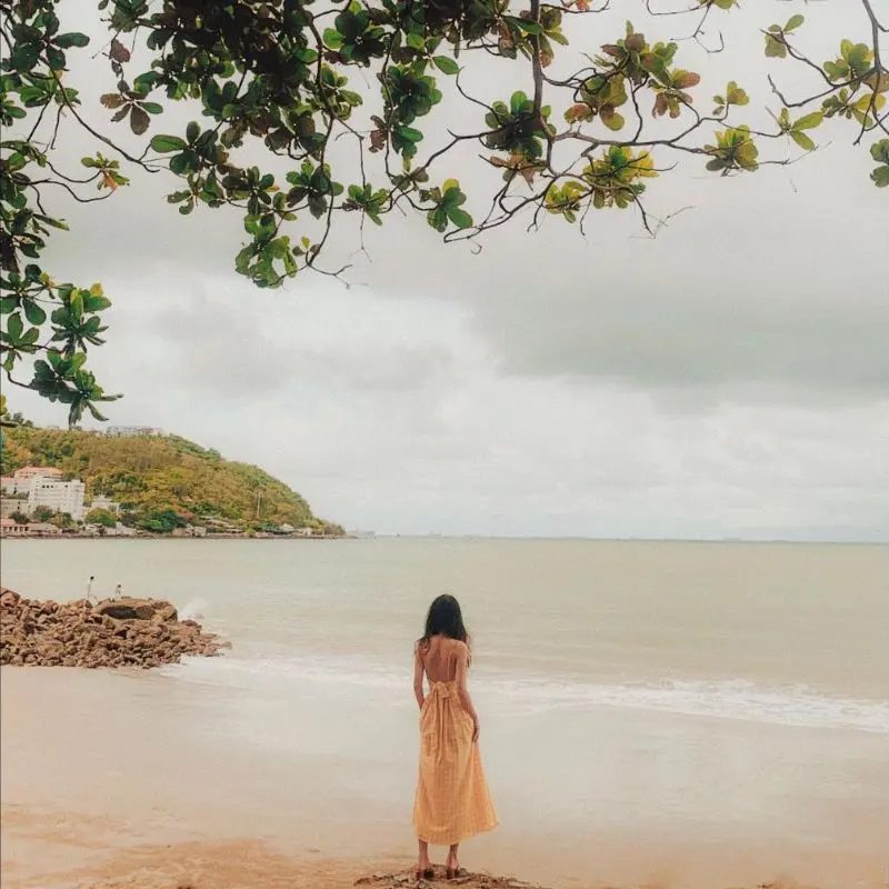 Ngắm biển Vũng T&agrave;u đậm n&eacute;t b&igrave;nh y&ecirc;n c&ugrave;ng c&ocirc; n&agrave;ng Ngọc Thảo 3