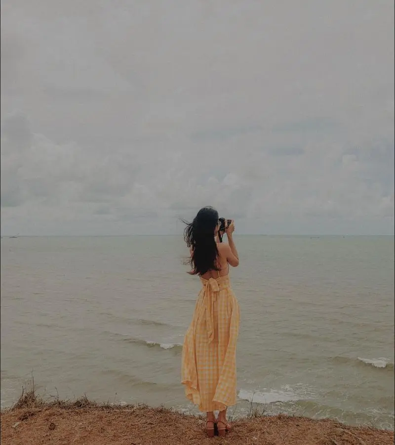 Ngắm biển Vũng T&agrave;u đậm n&eacute;t b&igrave;nh y&ecirc;n c&ugrave;ng c&ocirc; n&agrave;ng Ngọc Thảo 10